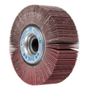PFERD TOOLS Lamellenschleifrad FR Ø 150x50mm Bohrung Ø 25,4 mm CO-COOL120 für kühlen Schliff auf Edelstahl