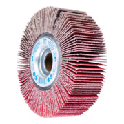 PFERD TOOLS Lamellenschleifrad FR Ø 150x50mm Bohrung Ø 25,4 mm CO-COOL40 für kühlen Schliff auf Edelstahl