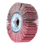 PFERD TOOLS Lamellenschleifrad FR Ø 150x50mm Bohrung Ø 25,4 mm CO-COOL40 für kühlen Schliff auf Edelstahl