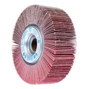 PFERD TOOLS Lamellenschleifrad FR Ø 150x50mm Bohrung Ø 25,4 mm CO-COOL80 für kühlen Schliff auf Edelstahl