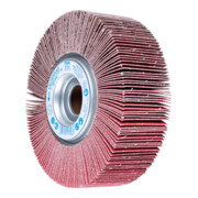 PFERD TOOLS Lamellenschleifrad FR Ø 150x50mm Bohrung Ø 25,4 mm CO-COOL80 für kühlen Schliff auf Edelstahl
