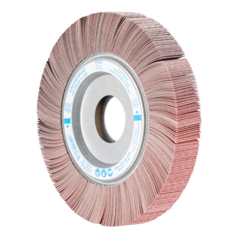 PFERD TOOLS Lamellenschleifrad FR Ø 200x30mm Bohrung Ø 44,0mm A240 für universelle Anwendung