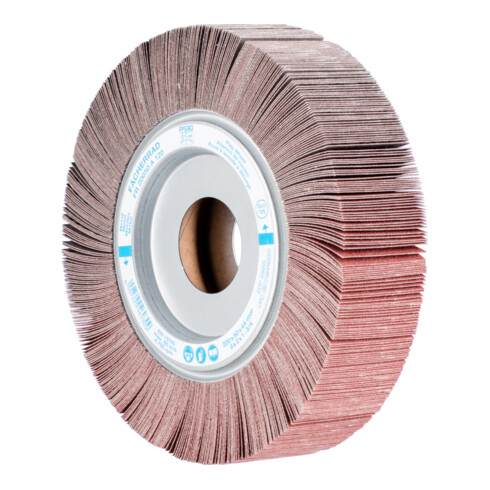 PFERD TOOLS Lamellenschleifrad FR Ø 200x50mm Bohrung Ø 44,0mm A120 für universelle Anwendung