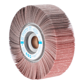 PFERD TOOLS Lamellenschleifrad FR Ø 150x50mm Bohrung Ø 25,4 mm A120 für universelle Anwendung