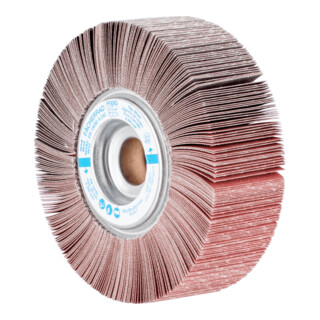 PFERD TOOLS Lamellenschleifrad FR Ø 150x50mm Bohrung Ø 25,4 mm A240 für universelle Anwendung