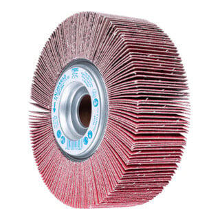 PFERD TOOLS Lamellenschleifrad FR Ø 150x50mm Bohrung Ø 25,4 mm CO-COOL80 für kühlen Schliff auf Edelstahl