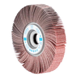 PFERD TOOLS Lamellenschleifrad FR Ø 165x30mm Bohrung Ø 25,4 mm A80 für universelle Anwendung