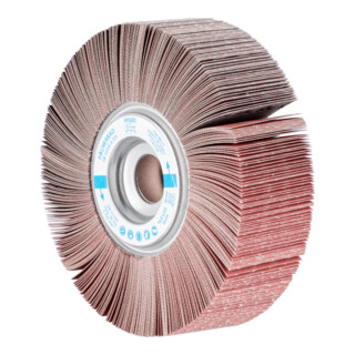PFERD TOOLS Lamellenschleifrad FR Ø 165x50mm Bohrung Ø 25,4 mm A320 für universelle Anwendung
