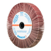 PFERD TOOLS Lamellenschleifrad für Winkelschleifer FR WS Ø 115x20mm 5/8-11 CO-COOL120 für Edelstahl