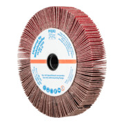 PFERD TOOLS Lamellenschleifrad für Winkelschleifer FR WS Ø 115x20mm 5/8-11 CO-COOL80 für Edelstahl