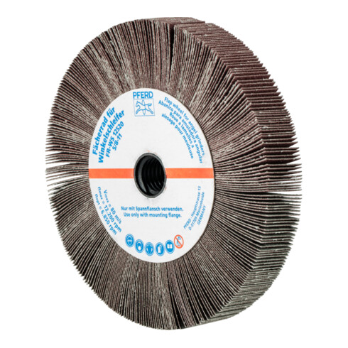 PFERD TOOLS Lamellenschleifrad für Winkelschleifer FR WS Ø 125x20mm 5/8-11 A180 universelle Anwendung