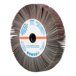 PFERD TOOLS Lamellenschleifrad für Winkelschleifer FR WS Ø 125x20mm 5/8-11 A320 universelle Anwendung