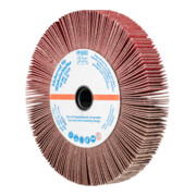 PFERD TOOLS Lamellenschleifrad für Winkelschleifer FR WS Ø 125x20mm 5/8-11 CO-COOL120 für Edelstahl