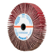 PFERD TOOLS Lamellenschleifrad für Winkelschleifer FR WS Ø 125x20mm 5/8-11 CO-COOL40 für Edelstahl