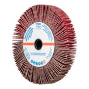 PFERD TOOLS Lamellenschleifrad für Winkelschleifer FR WS Ø 125x20mm 5/8-11 CO-COOL40 für Edelstahl