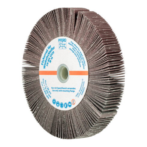 PFERD TOOLS Lamellenschleifrad für Winkelschleifer FR WS Ø 125x20mm M14 A320 universelle Anwendung