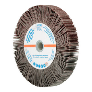 PFERD TOOLS Lamellenschleifrad für Winkelschleifer FR WS Ø 125x20mm M14 A80 universelle Anwendung