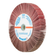 PFERD TOOLS Lamellenschleifrad für Winkelschleifer FR WS Ø 125x20mm M14 CO-COOL120 für Edelstahl