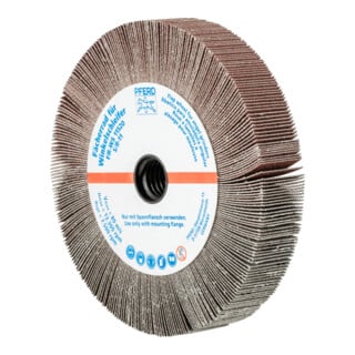 PFERD TOOLS Lamellenschleifrad für Winkelschleifer FR WS Ø 115x20mm 5/8-11 A120 universelle Anwendung