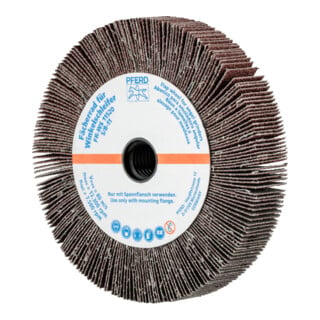 PFERD TOOLS Lamellenschleifrad für Winkelschleifer FR WS Ø 115x20mm 5/8-11 A60 universelle Anwendung