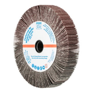 PFERD TOOLS Lamellenschleifrad für Winkelschleifer FR WS Ø 115x20mm 5/8-11 A80 universelle Anwendung