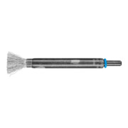 PFERD TOOLS lange Pinselbürste ungezopft PBUL Ø10mm Schaft-Ø6 mm Edelstahl-Draht-Ø0,20