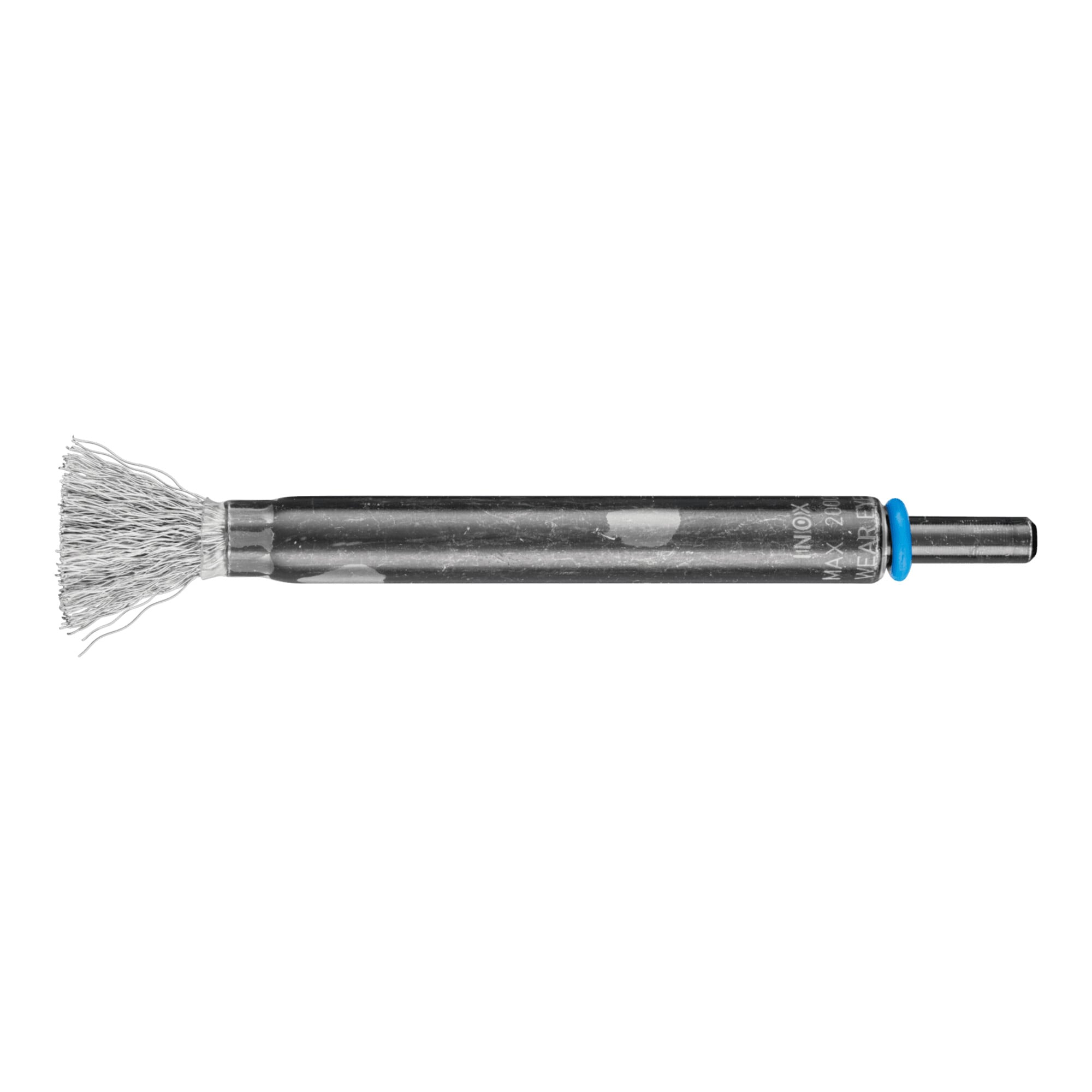 PFERD TOOLS lange Pinselbürste ungezopft PBUL Ø10mm Schaft-Ø6 mm Edelstahl-Draht-Ø0,20