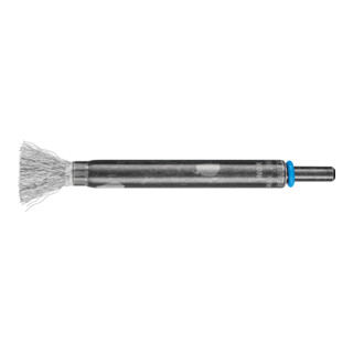 PFERD TOOLS lange Pinselbürste ungezopft PBUL Ø10mm Schaft-Ø6 mm Edelstahl-Draht-Ø0,20