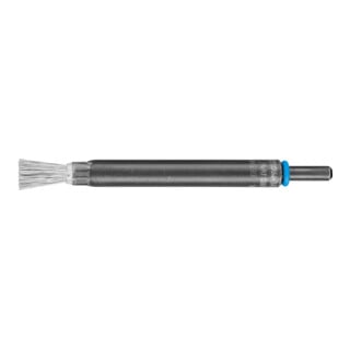 PFERD TOOLS lange Pinselbürste ungezopft PBUL Ø10mm Schaft-Ø6 mm Edelstahl-Draht-Ø0,30