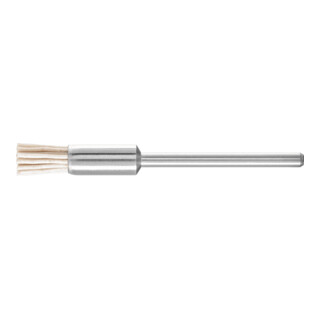 PFERD TOOLS Miniatur-Pinselbürste PBU Ø 5 mm Schaft-Ø 2,34 mm Aluminium-Oxid-Filament-Ø 0,50mm Korn 320