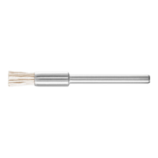 PFERD TOOLS Miniatur-Pinselbürste PBU Ø 5 mm Schaft-Ø 3 mm Aluminium-Oxid-Filament-Ø 0,50mm Korn 320