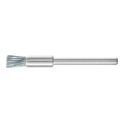 PFERD TOOLS Miniatur-Pinselbürste PBU Ø 5 mm Schaft-Ø 3 mm SiC-Filament-Ø 0,55 mm Korn 320