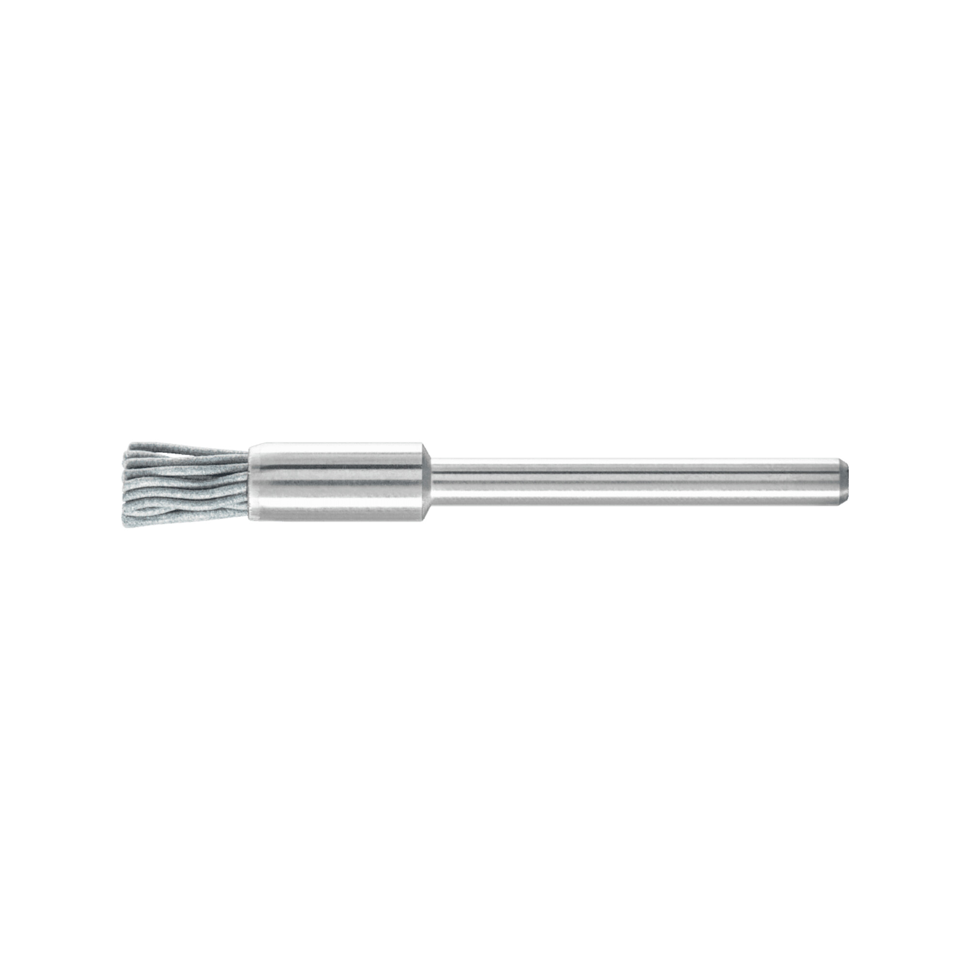 PFERD TOOLS Miniatur-Pinselbürste PBU Ø 5 mm Schaft-Ø 3 mm SiC-Filament-Ø 0,55 mm Korn 320