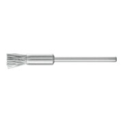 PFERD TOOLS Miniatur-Pinselbürste PBU Ø5 mm Schaft-Ø2,34 mm SiC-Filament-Ø0,25 Korn 800