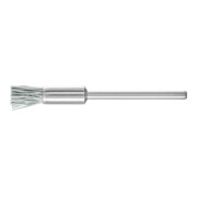 PFERD TOOLS Miniatur-Pinselbürste PBU Ø5 mm Schaft-Ø2,34 mm SiC-Filament-Ø0,25 Korn 800