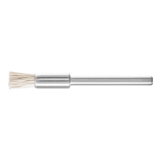 PFERD TOOLS Miniatur-Pinselbürste PBU Ø5 mm Schaft-Ø3 mm Aluminium-Oxid-Filament-Ø0,30 Korn 600