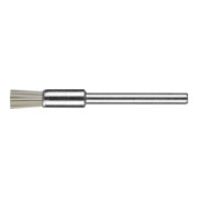 PFERD TOOLS Miniatur-Pinselbürste PBU Ø5 mm Schaft-Ø3 mm DIAMANT-Filament-Ø0,40 Korn 400