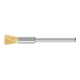 PFERD TOOLS Miniatur-Pinselbürste PBU Ø5 mm Schaft-Ø3 mm Messing-Draht-Ø0,10-1
