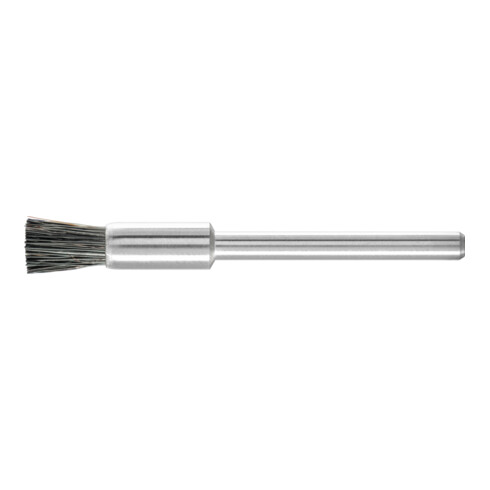 PFERD TOOLS Miniatur-Pinselbürste PBU Ø5 mm Schaft-Ø3 mm schwarze Schweineborste