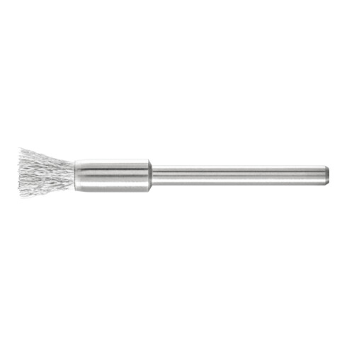PFERD TOOLS Miniatur-Pinselbürste PBU Ø5 mm Schaft-Ø3 mm Stahl-Draht-Ø0,10