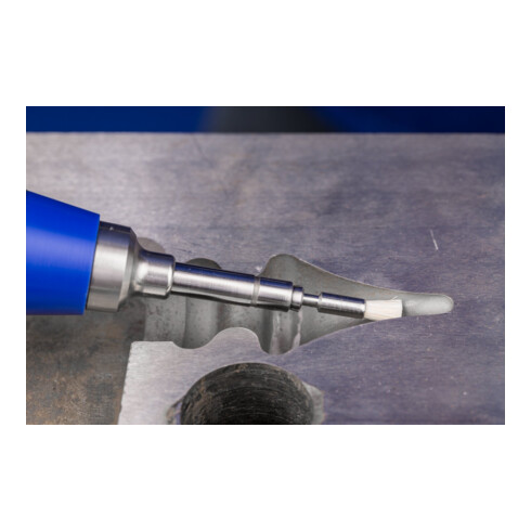 PFERD TOOLS Miniatur-Pinselbürste PBU Ø5 mm Schaft-Ø3 mm weiße Schweineborste
