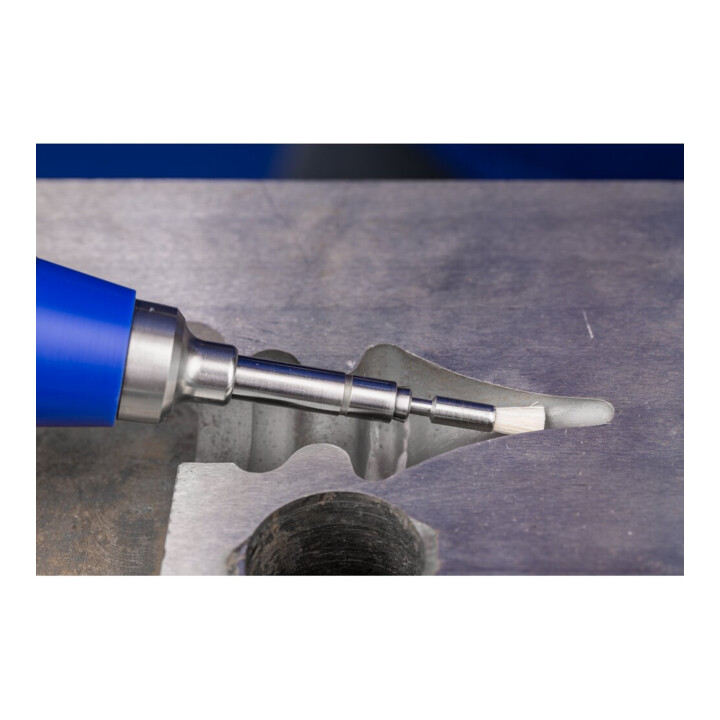 PFERD TOOLS Miniatur-Pinselbürste PBU Ø 5 mm Schaft-Ø 3 mm Aluminium-Oxid-Filament-Ø 0,50mm Korn 320