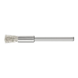 PFERD TOOLS Miniatur-Pinselbürste PBU Ø5 mm Schaft-Ø3 mm Edelstahl-Draht-Ø0,10