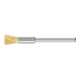 PFERD TOOLS Miniatur-Pinselbürste PBU Ø5 mm Schaft-Ø3 mm Messing-Draht-Ø0,10