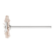 PFERD TOOLS Miniatur- Rundbürste RBU Ø 22x2 mm Schaft-Ø 2,34 mm Aluminium-Oxid-Filament-Ø 0,50mm Korn 320