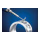 PFERD TOOLS Miniatur- Rundbürste RBU Ø 22x2 mm Schaft-Ø 2,34 mm Aluminium-Oxid-Filament-Ø 0,50mm Korn 320