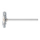 PFERD TOOLS Miniatur- Rundbürste RBU Ø 22x2 mm Schaft-Ø 3 mm SiC-Filament-Ø 0,55 mm Korn 320-1