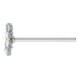 PFERD TOOLS Miniatur- Rundbürste RBU Ø 22x2 mm Schaft-Ø 3 mm SiC-Filament-Ø 0,55 mm Korn 320-1