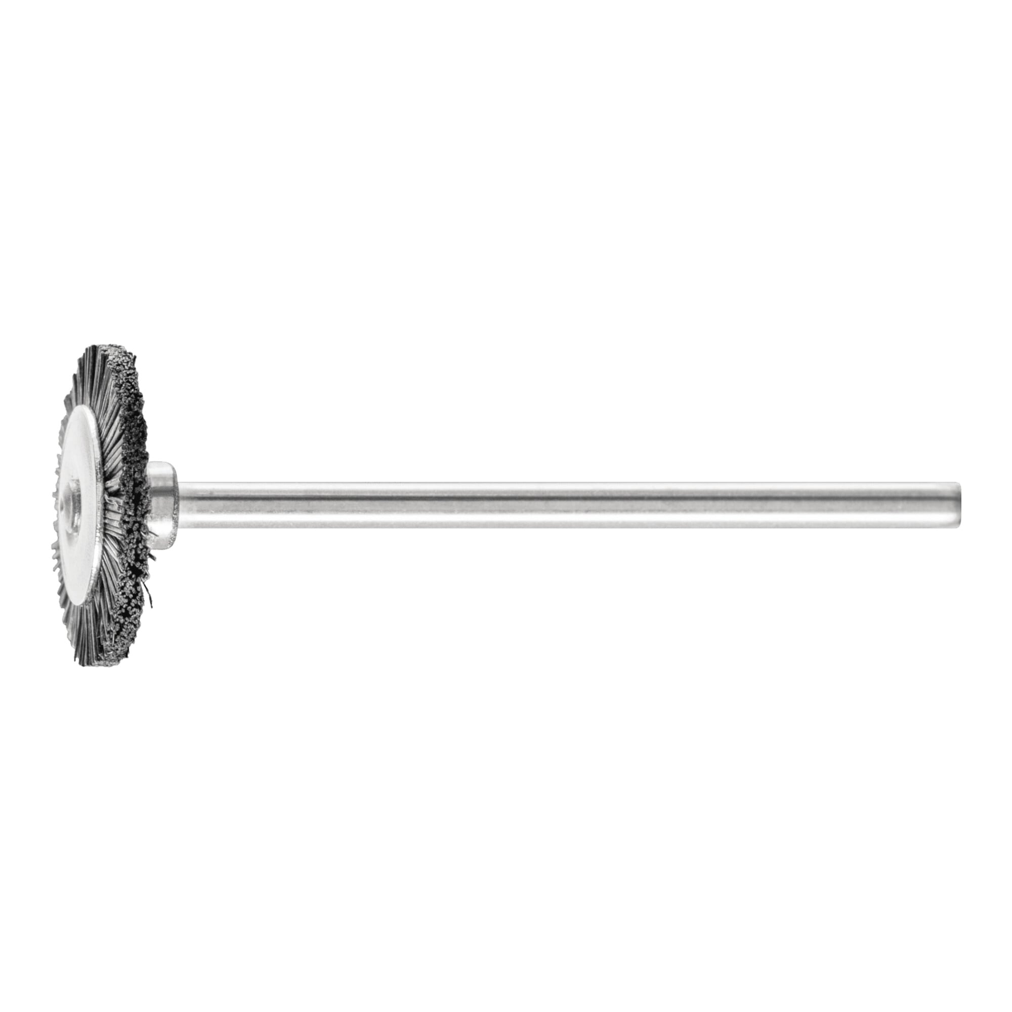 PFERD TOOLS Miniatur- Rundbürste RBU Ø16x2 mm Schaft-Ø2,34 mm schwarze Schweineborste