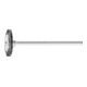 PFERD TOOLS Miniatur- Rundbürste RBU Ø16x2 mm Schaft-Ø2,34 mm schwarze Schweineborste-1